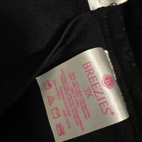 Breezies Black Lace Bralette - Picture 3 of 3